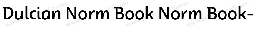 Dulcian Norm Book Norm Book字体转换